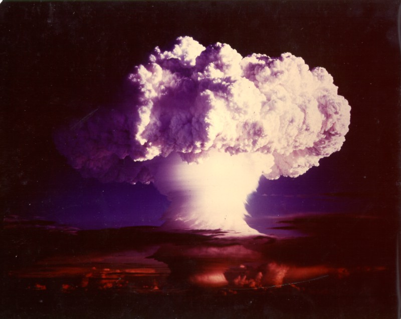 Ivy Mike hydrogen bomb test, 1952