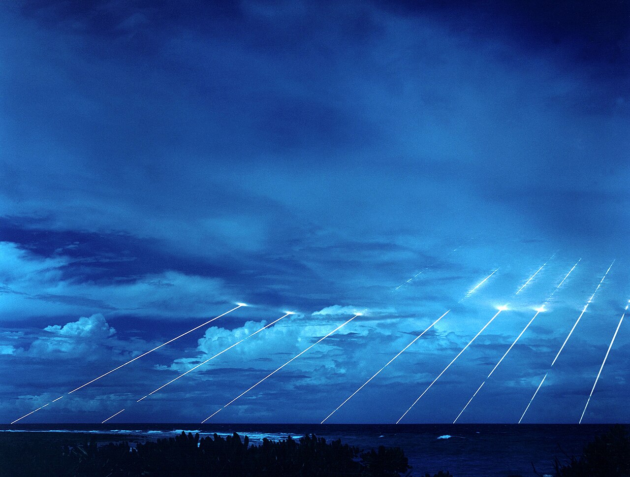 ICBM test launch