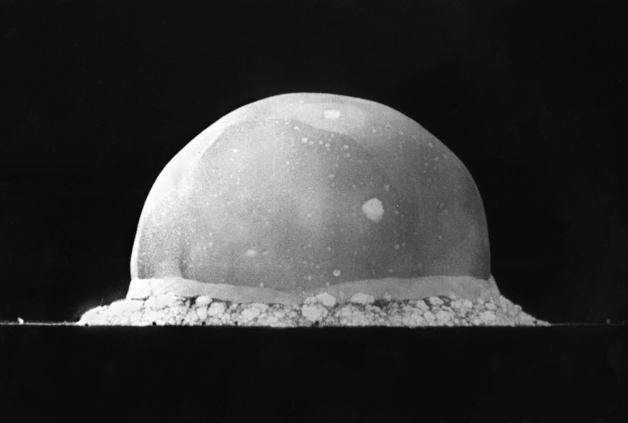 Trinity nuclear test fireball